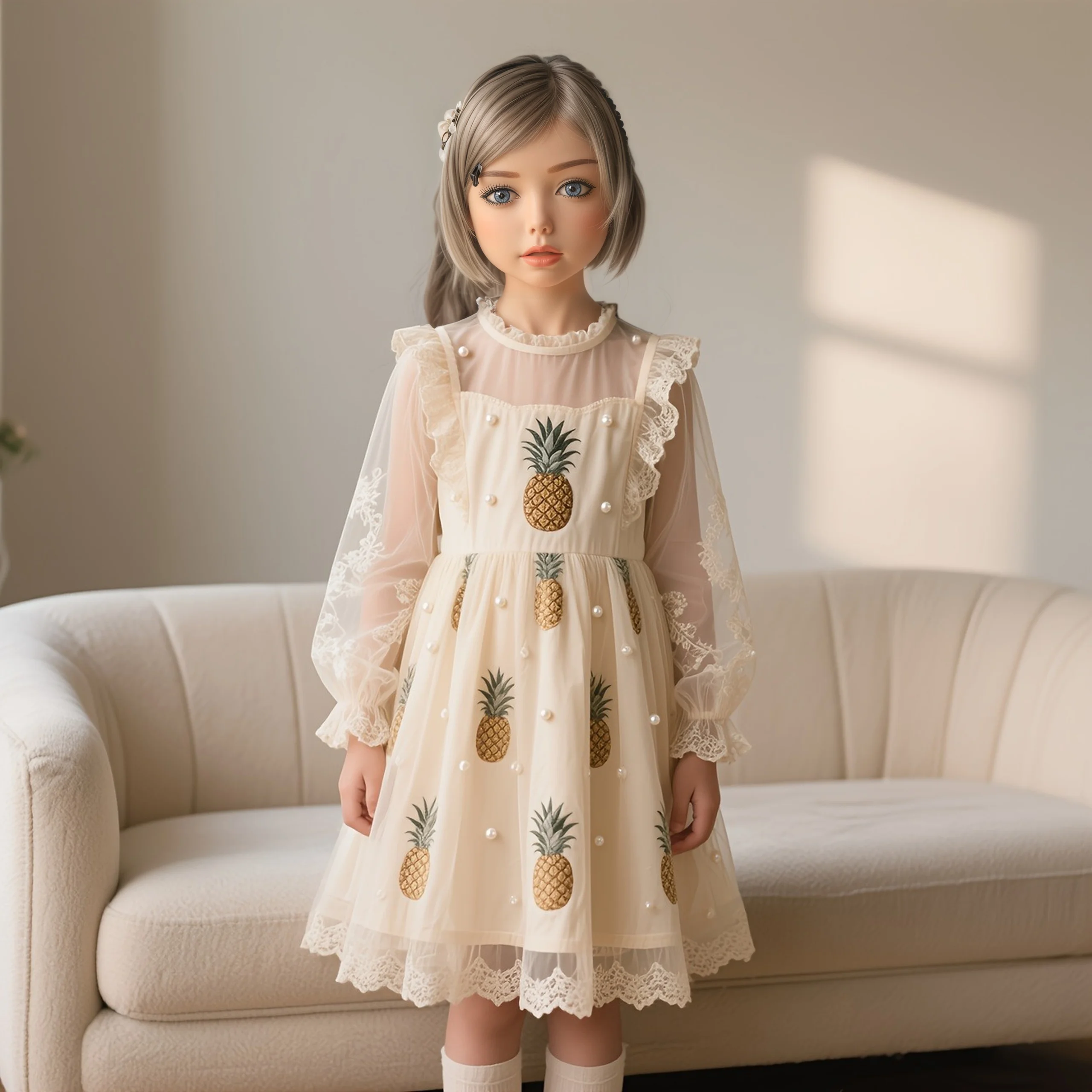

100CM Realistic TPE Collectible Anime Doll with Articulated Metal Skeleton, Soft Skin Touch for Lifelike Display & Poseable Ther