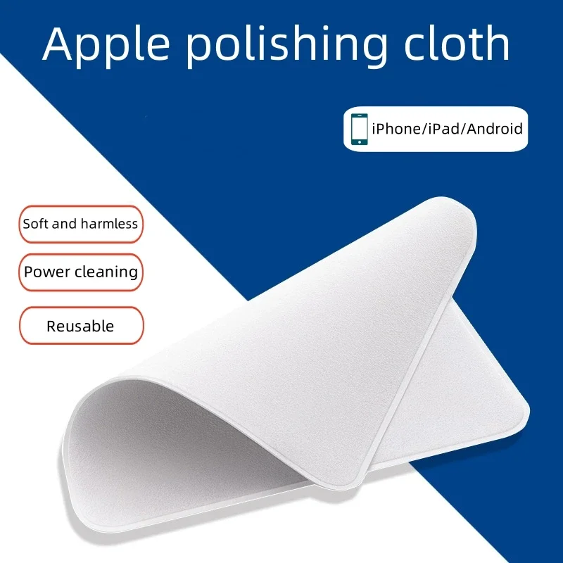 1/10PCS Screen Polishing Cloth for Apple IPhone IPad Watch PCFlat Computer Screen Cleaning Cloth 1:1 Soft Microfiber Wipe Cloth