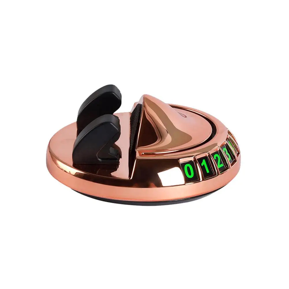 รถผู้ถือโทรศัพท์แดชบอร์ดผู้ถืออัตโนมัติโทรศัพท์ 360 องศามัลติฟังก์ชั่นหมุนที่จอดรถโทรศัพท์ Gadget หมายเลข F8P6