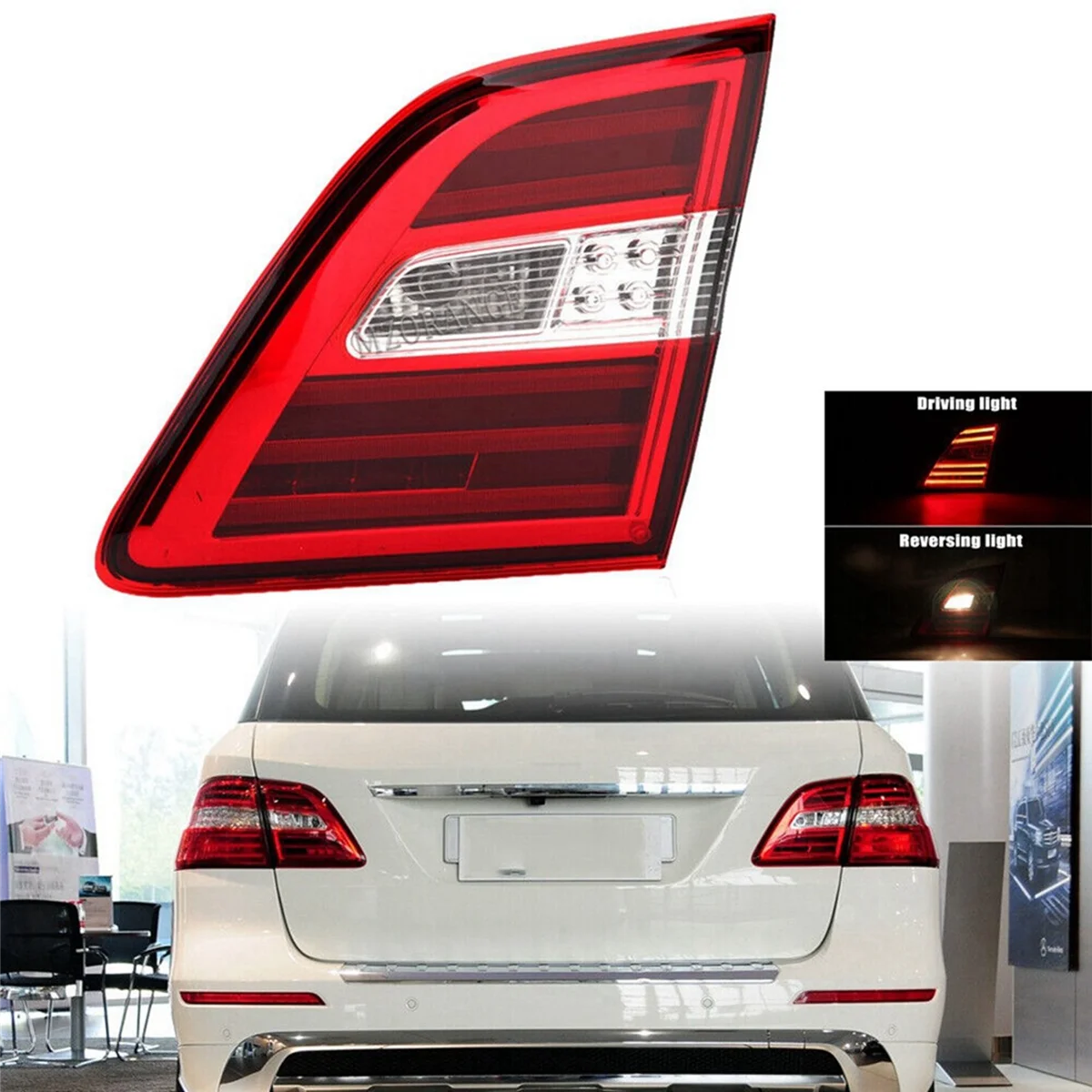 Car Inner LED Taillight for Mercedes-Benz W166 LED Rear Lamp Taillight Lamp for ML300 ML350 ML400 2012-2015 Right