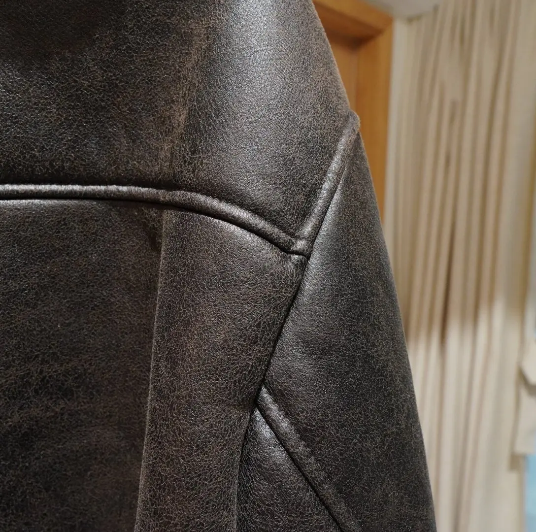 Original Winter Jacket Women's Black Faux Leather Jacket Warm Streetwear Outwear Elegant Warmth Coat Ladies Jackets Coat Tops