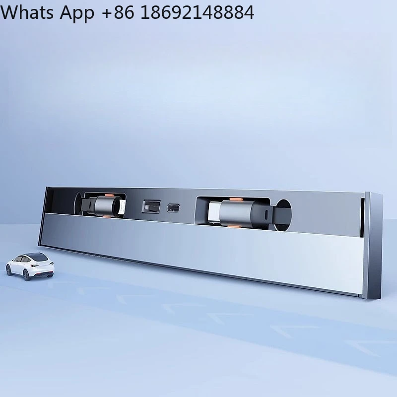Applicable to car docking station central control charging adapter accessories telescopic cable 3 car expansion