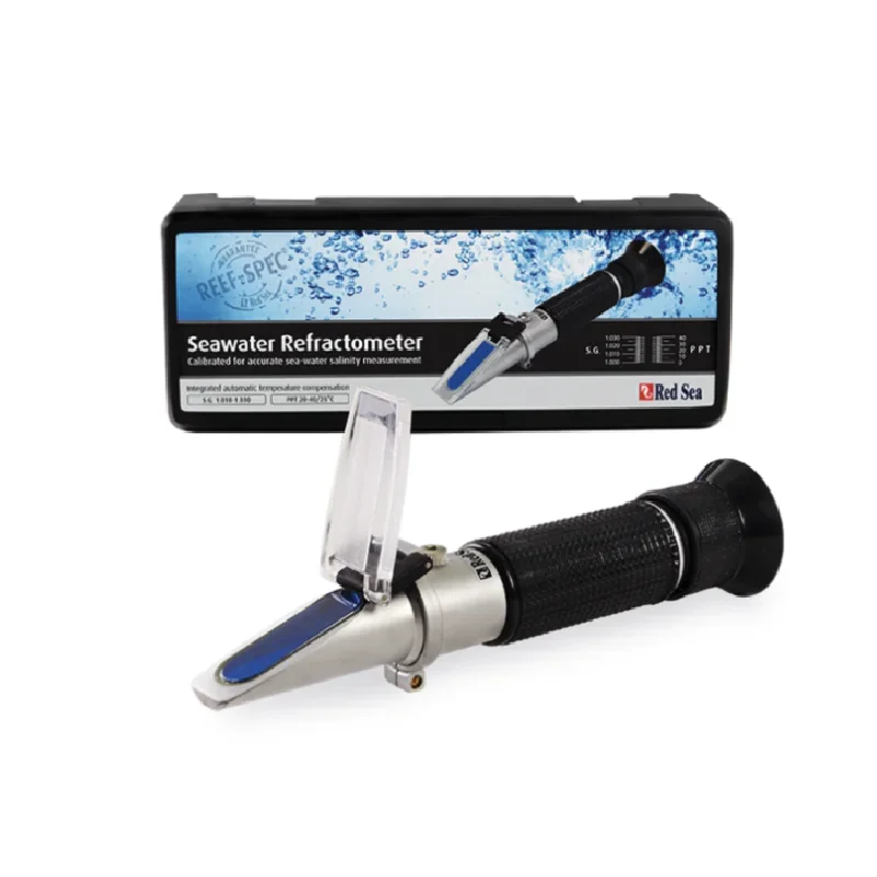 Quality Product Red Sea Seawater Refractometer Manuals & Useful Tools Exceptional Accuracy Water Quality Test Tools