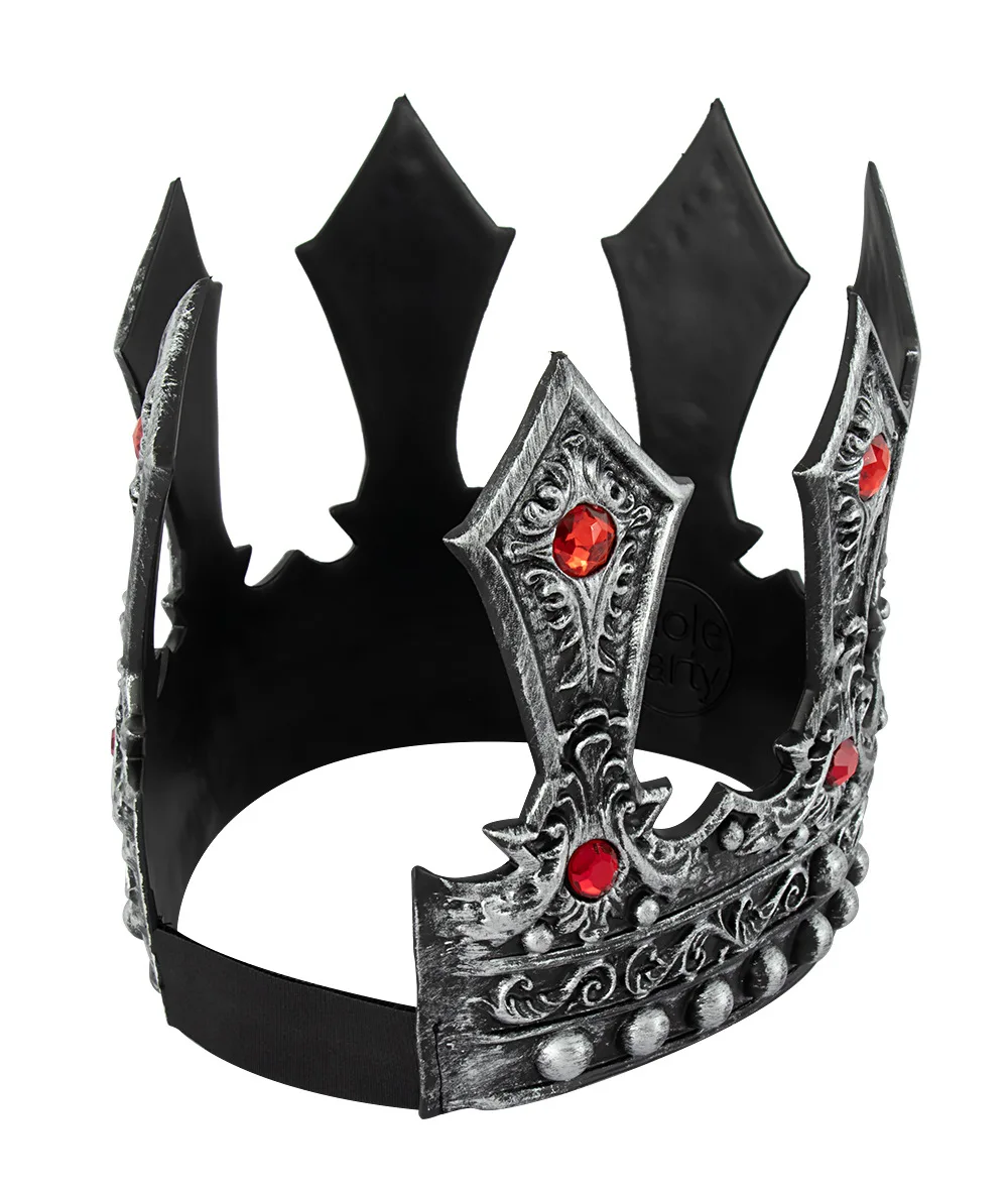 Königliche Kronen Cosplay König Königin Kronen Prinzessin Tiara Halloween Party Kostüme Zubehör Weihnachten Maskerade Kopfbedeckung Kostüm – Detail 14