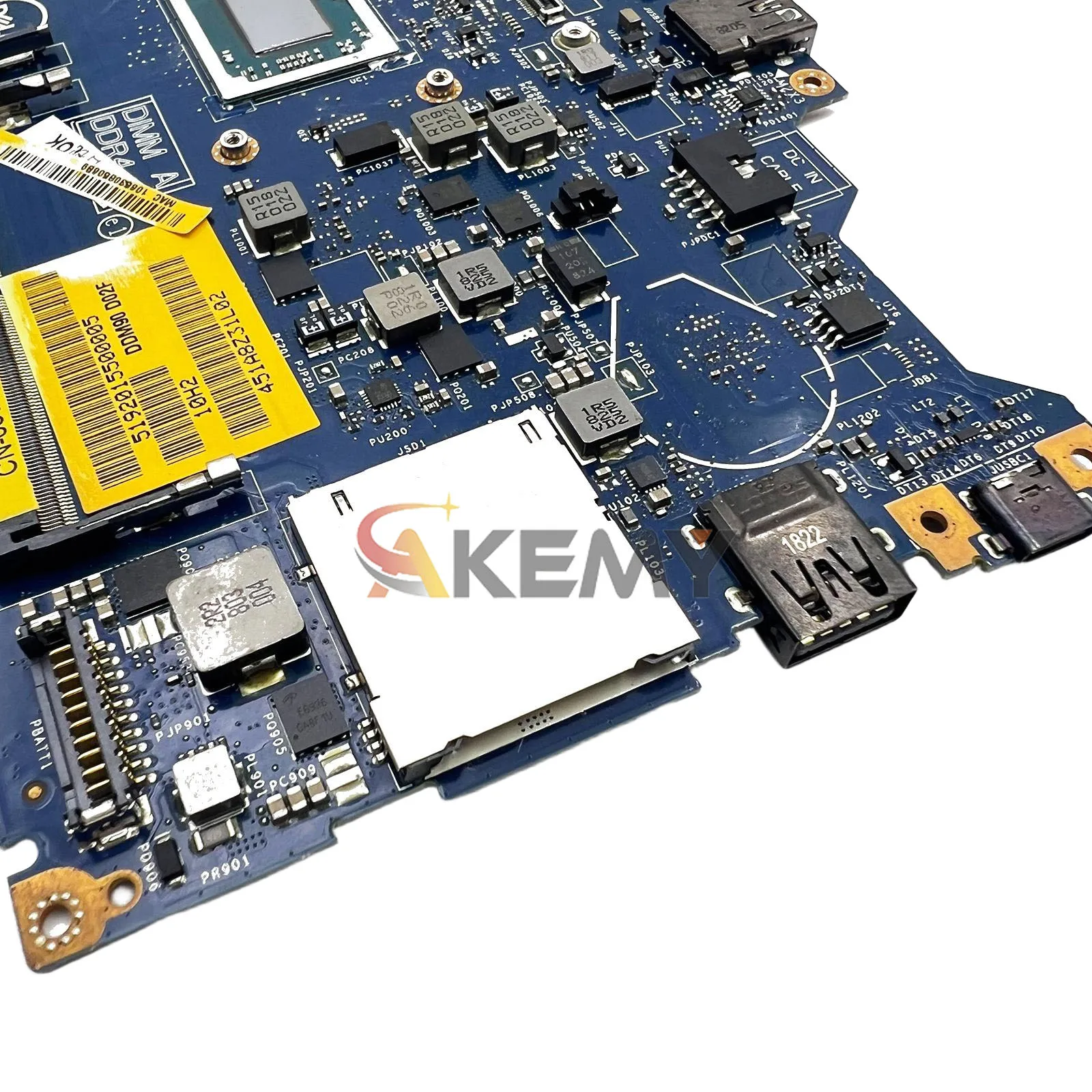 Motherboard Laptop CPU R3 R5 R7 untuk DELL Latitude E5495 5495, Model LA-F382P Original, CN-06WXV8 0RWXV8 RWXV8, 100% Teruji OK