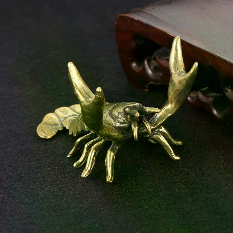 真鍮製のカニの置物、アンティーク調の動物モチーフのペン立て、 - Vintage Collectible Pens のレビューと価格