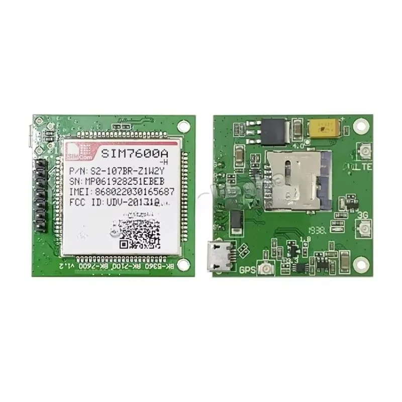 BoaMasMMulti-Band LTE-FDD/LTE-TDD/HSPA+/UMTS/EDGE/GPRS/GSM Module LTE CAT4 Mini PCIE SIM7600A-H