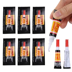 Super Strong Cyanoacrylate 502 Glue Universal Seconds Adhesive Craft Wood Plastic Rubber Glass Metal Shoe Tire Repair AB Sealant