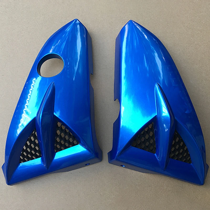 Motorcycle Fuel Tank Covers for Jianshe Yamaha YBR125 JS125 JYM125 Red Blue Black Silver Motorbike Body Panels Tank Protecter