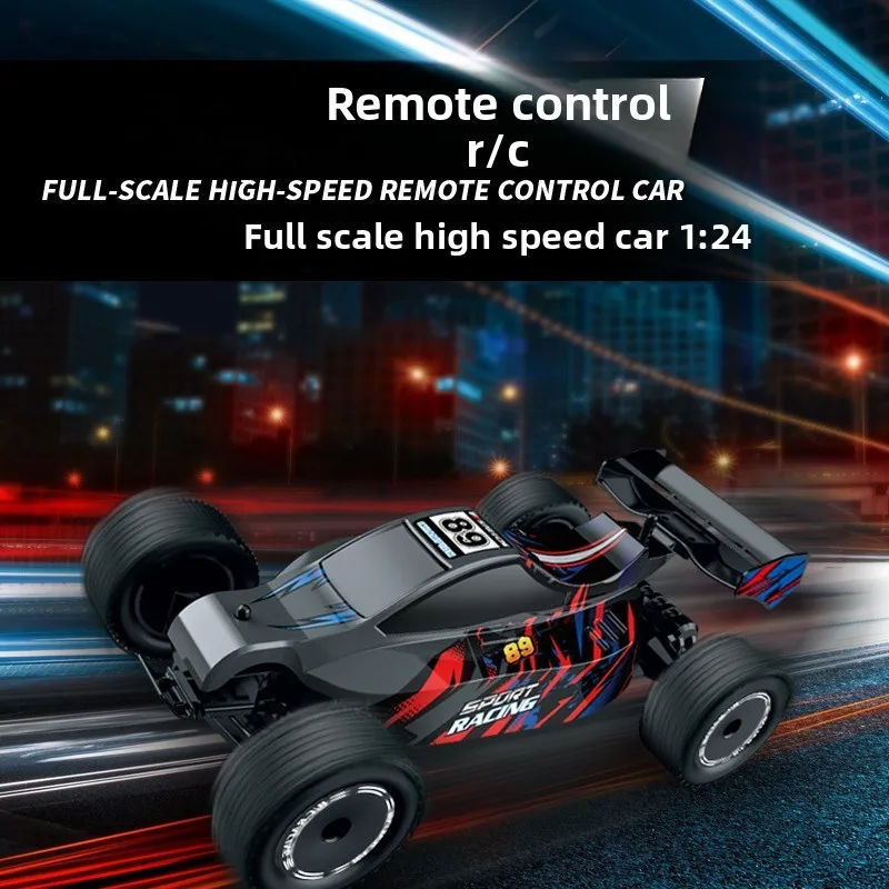 

1:24 Полностью пропорциональный радиоуправляемый игрушечный автомобиль на 2WD — высокоскоростной внедорожник Mini WiFi для дрифта F4