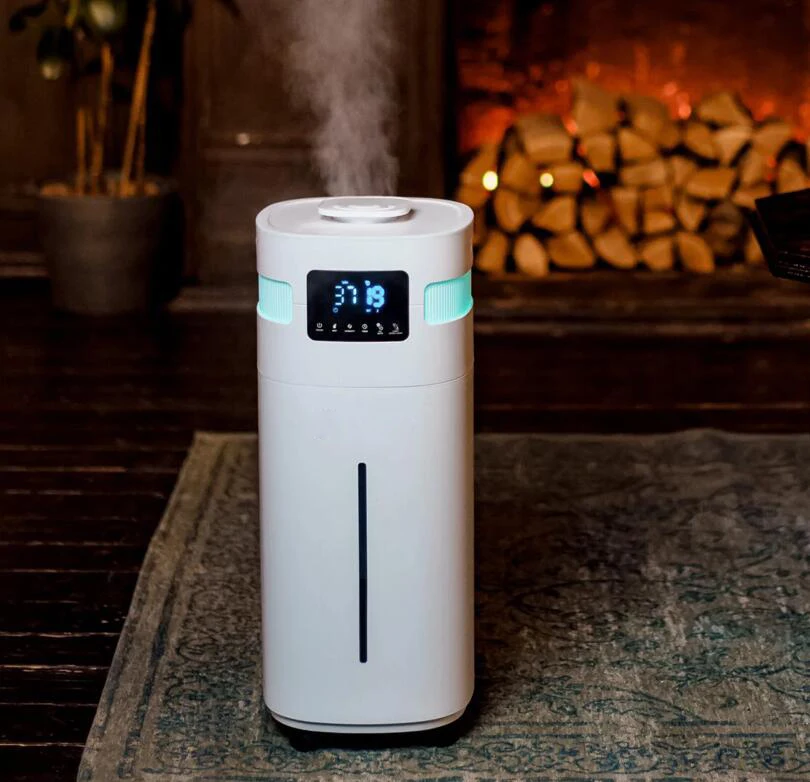 Commercial Cool Mist Diffuser Humidifiers Constant Humidification 10L Remote Control 4 Heads Ultrasonic Humidifier for Garden