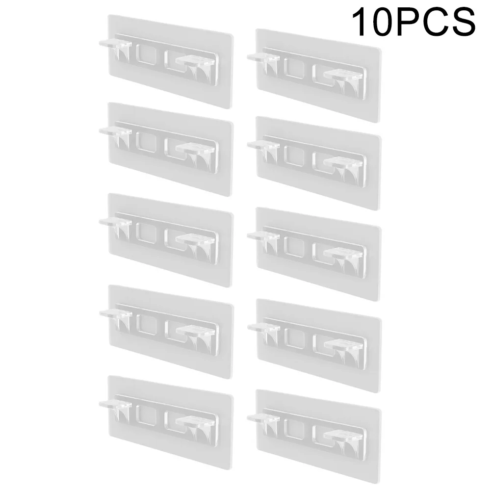 2/6/10pcs Punch-Free Cabinet Layered Shelf Triangular Support Frame Movable Layer Bracket For Kitchen Cabinet Book Closet