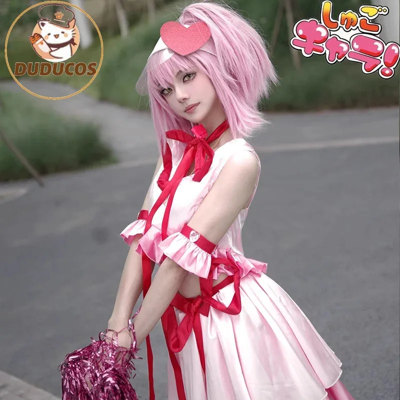 

zizi 2025 Hinamori Amu Anime Cosplay Costume DUDU-R Women Heart / Amulet Dia Shugo Chara
