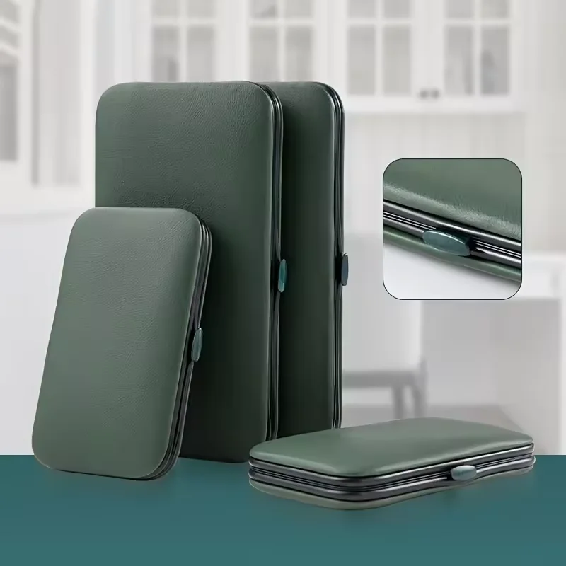 プロ仕様 7/10/12/18点入りネイルケアキット ステンレス製 マニキュア＆ペディキュアセット ネイルクリッパーセット トラベルケース付き