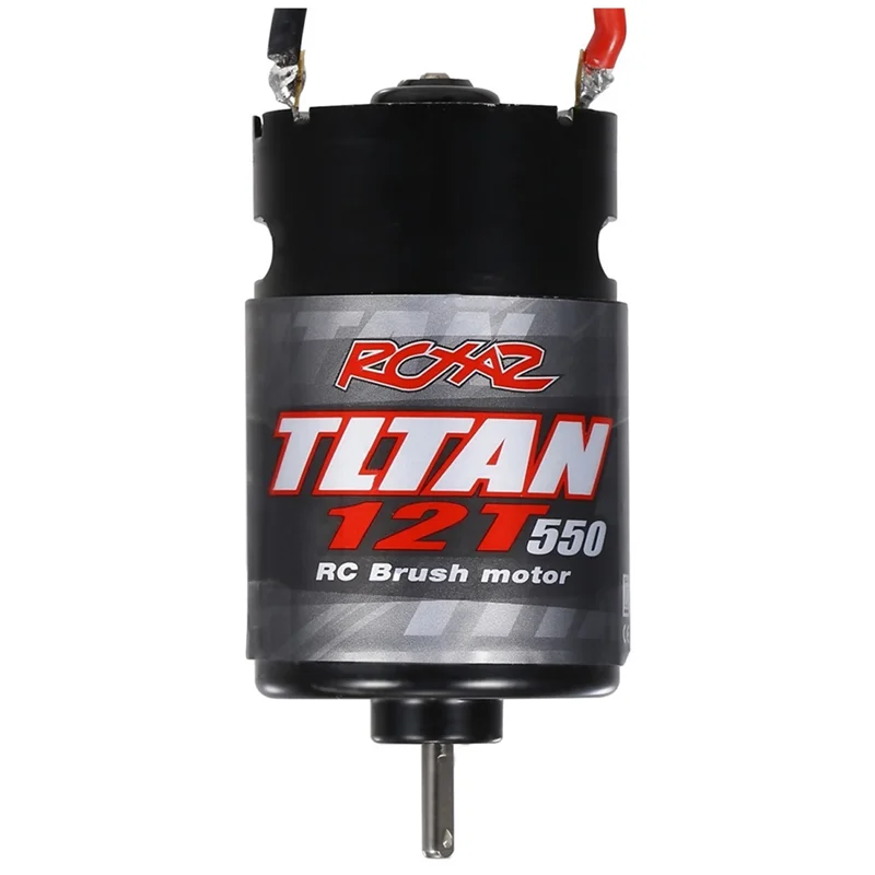 أفضل العروض 550 محرك ناعم مقاوم للماء لـ 1/10 RC الزاحف المحوري SCX10 II III AXI03007 90046 Traxxas Slash TRX4 الملحقات ، 12T