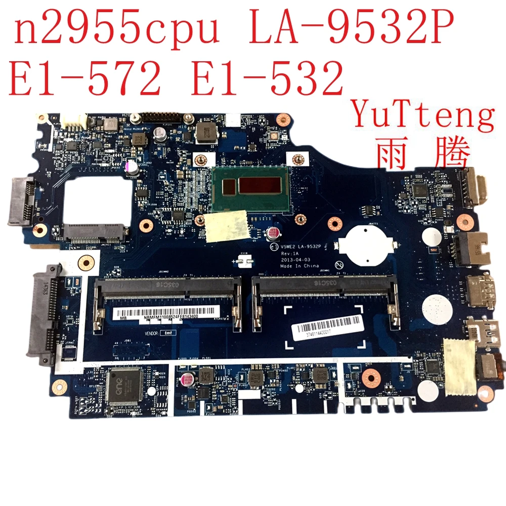 

Материнская плата для ноутбука Acer Φ, материнская плата V5WE2 Φ n2955u, протестированная на 100%, полностью работает