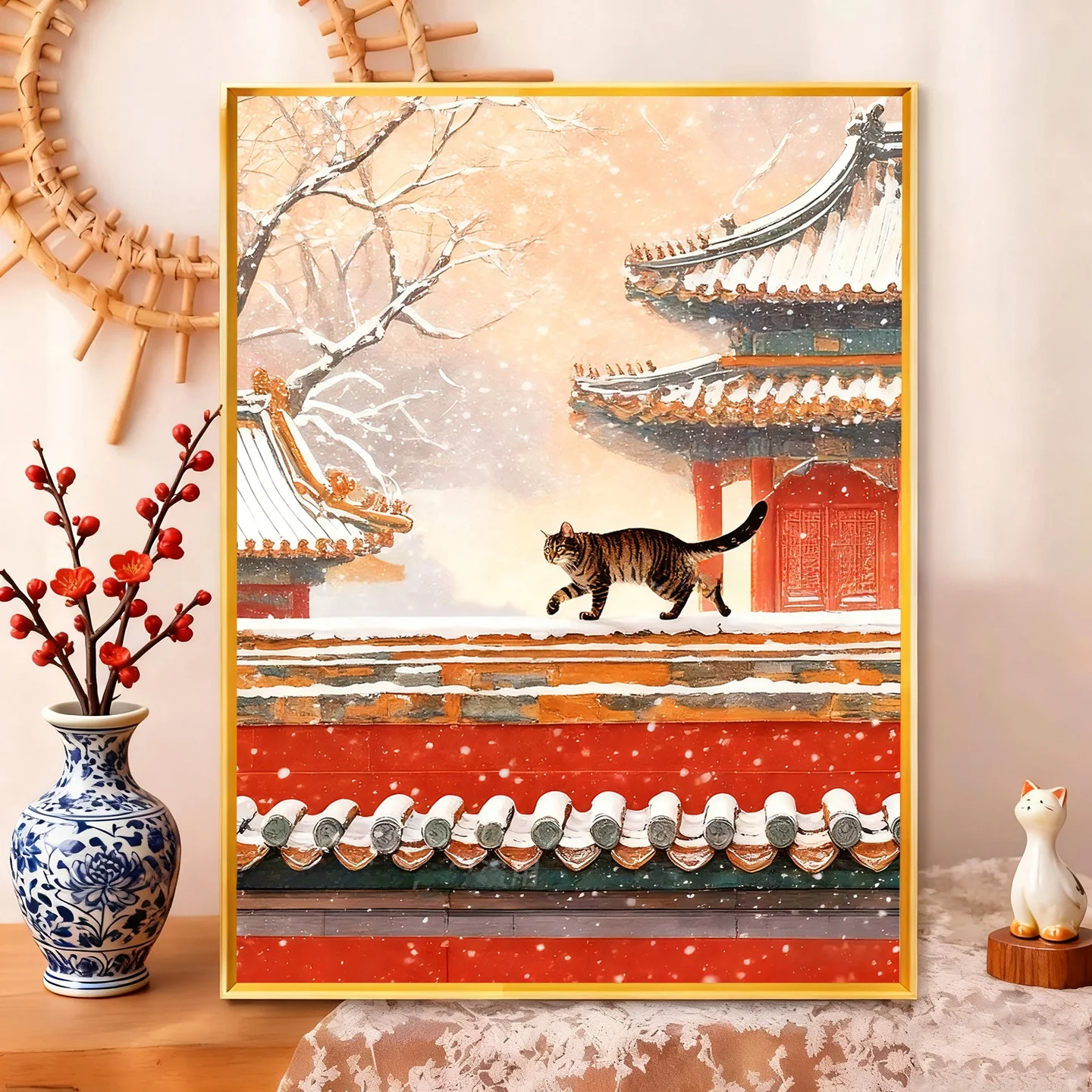 

Алмазная вышивка ручной работы 2026: Новая китайская красочная настенная картина-пейзаж 5D с алмазной мозаикой для гостиной и спальни