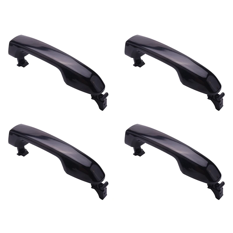 

4X Rear Left Outside Exterior Door Handle For Toyota Prado Land Cruiser 2010 - 2017 69211-60090 New