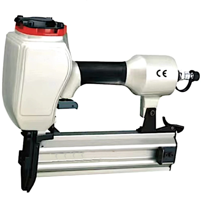 TY80016 Tarboya 16 Gauge Finish Air Nailer easily sinks a 2 in. nail into solid oak Built tough for all projects woodworking saw