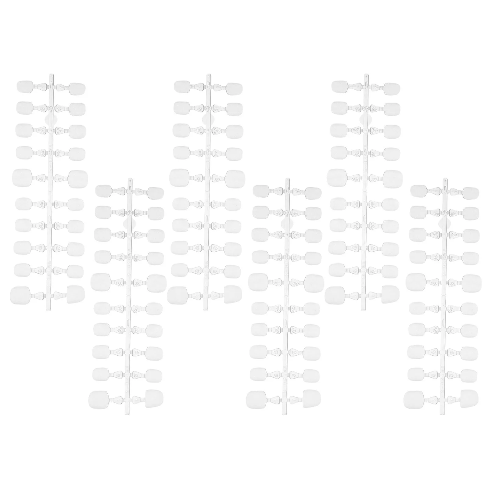 

1 упаковка детских накладных ногтей: короткие, удобные, плоские, съемные, для самостоятельного дизайна, стильные накладные ногти для детей