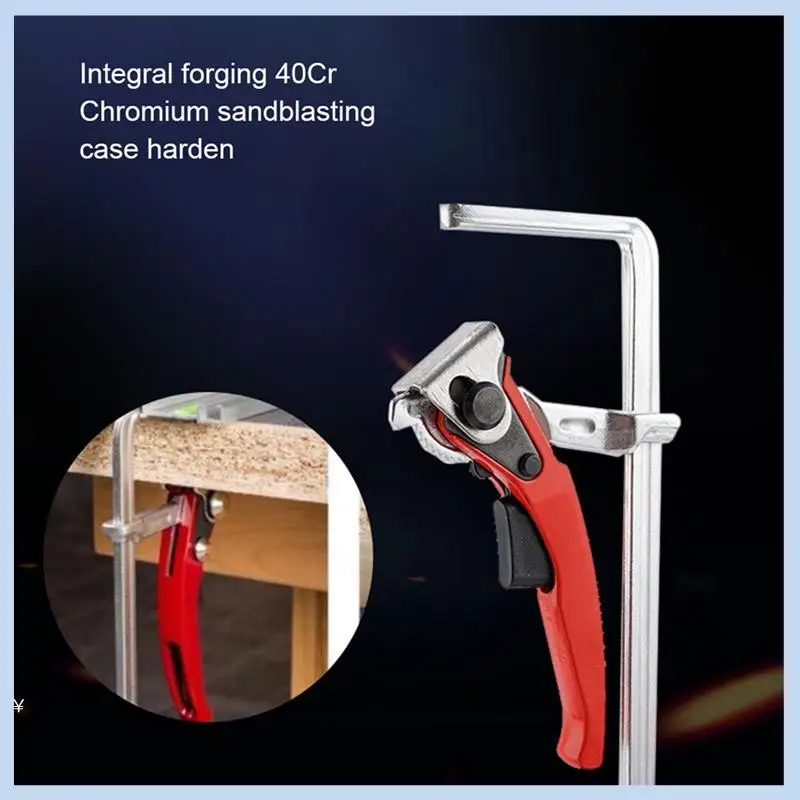 

AS63-1PC Upgrade F Clamp Robust And Durable-Guide Rail System Hand Tool Quick-Release Clamp Rail Clamp