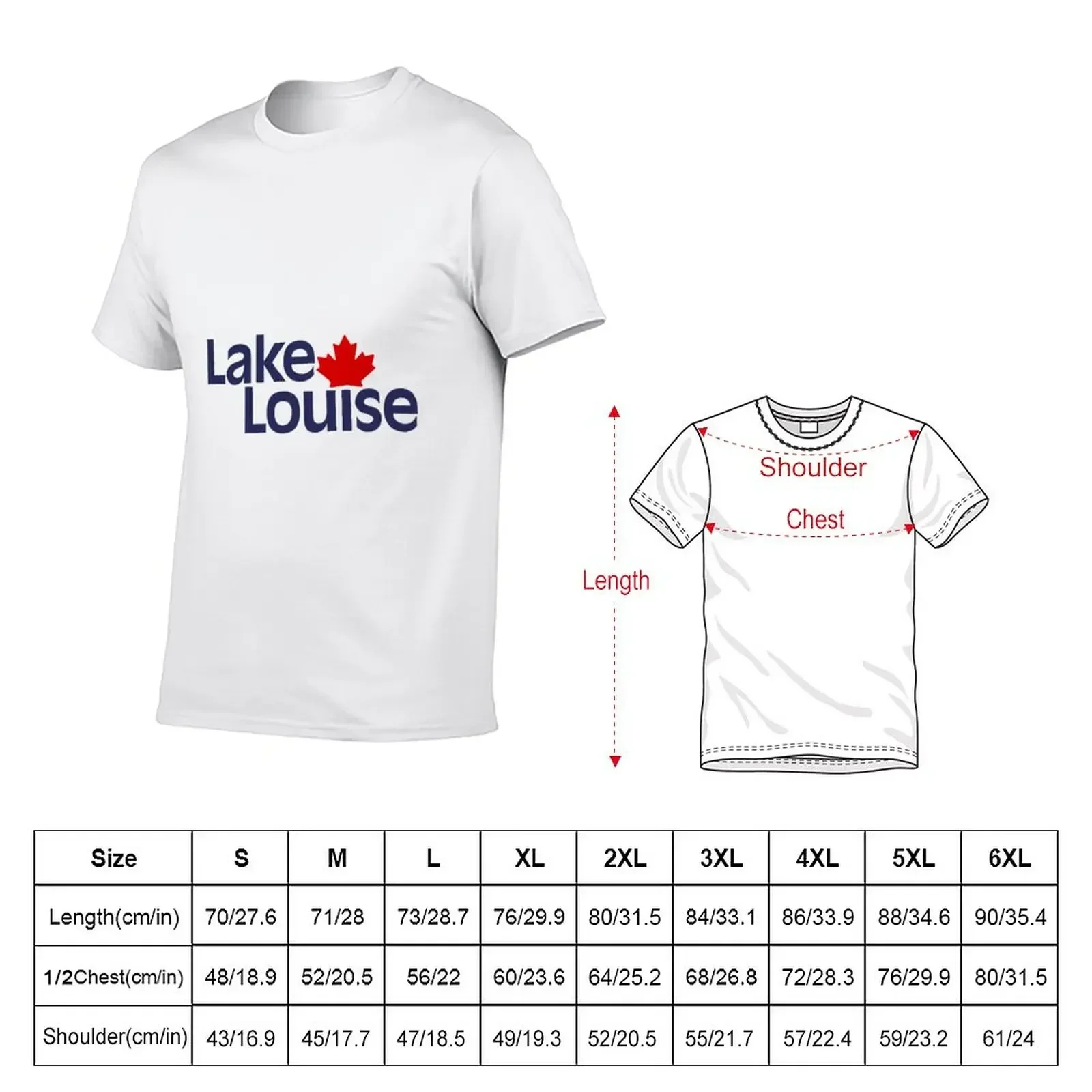 Lake Louise Canada T-Shirt Blouse shirts graphic tees t shirts men