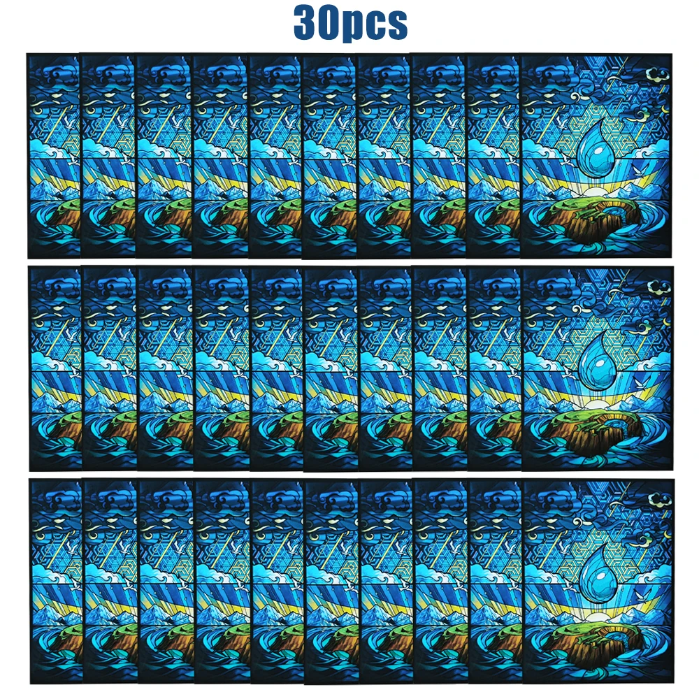 30PCS Board Game Standard Size Card Protector Card Sleeves Cover 66x91mm Ideal for TCG/Trading Cards-Holiday Toys Boys Gifts