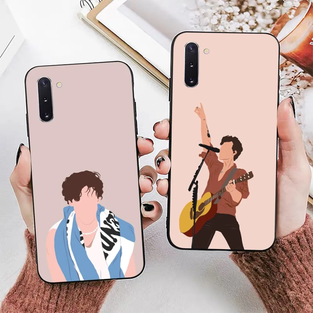 Shawn Mendes No Face Phone Case For Samsung Note 8 9 10 20 pro plus lite M 10 11 20 30 21 31 51 A 21 22 42 02 03