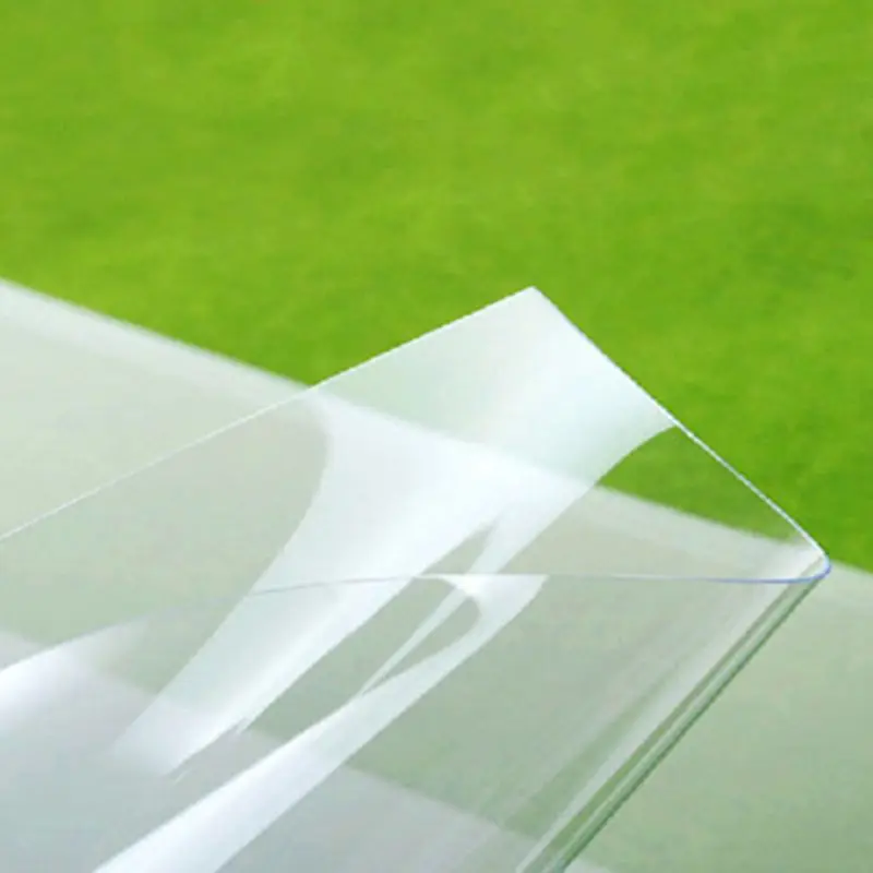 Plastic Clear Transparency Sheet Flexible Craft Sheets Protective Film Easy to Bend, Cut, Mold Rectangular Sealing Sheet