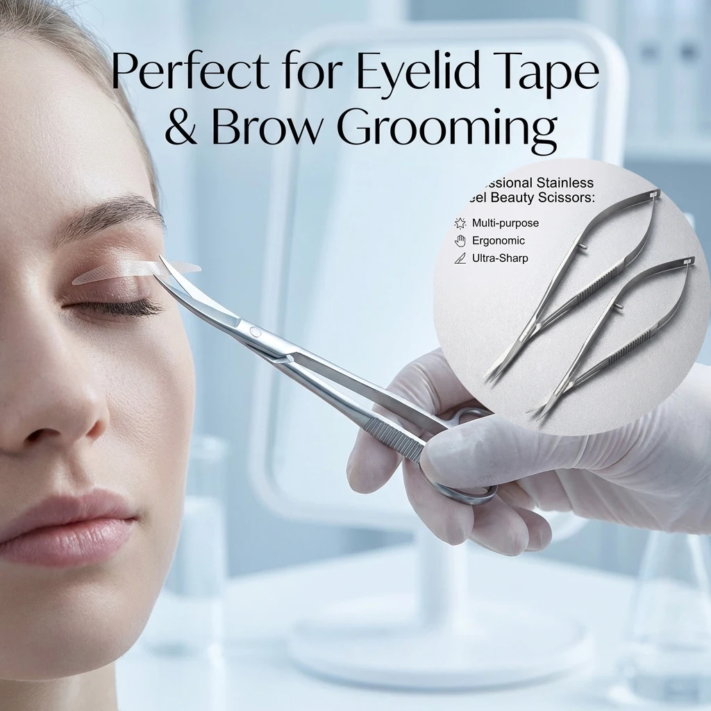 

1 шт. Российские изогнутые ножницы для маникюра из нержавеющей стали с пружинным механизмом для удаления омертвевшей кожи и заусенцев