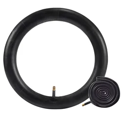 0     Bike Inner Tube 20/24/26*4 Inch Wided Rubber Spare Tire For Snowmobiles Bicycles ATVs Black Tyre Cycling Parts Accessories