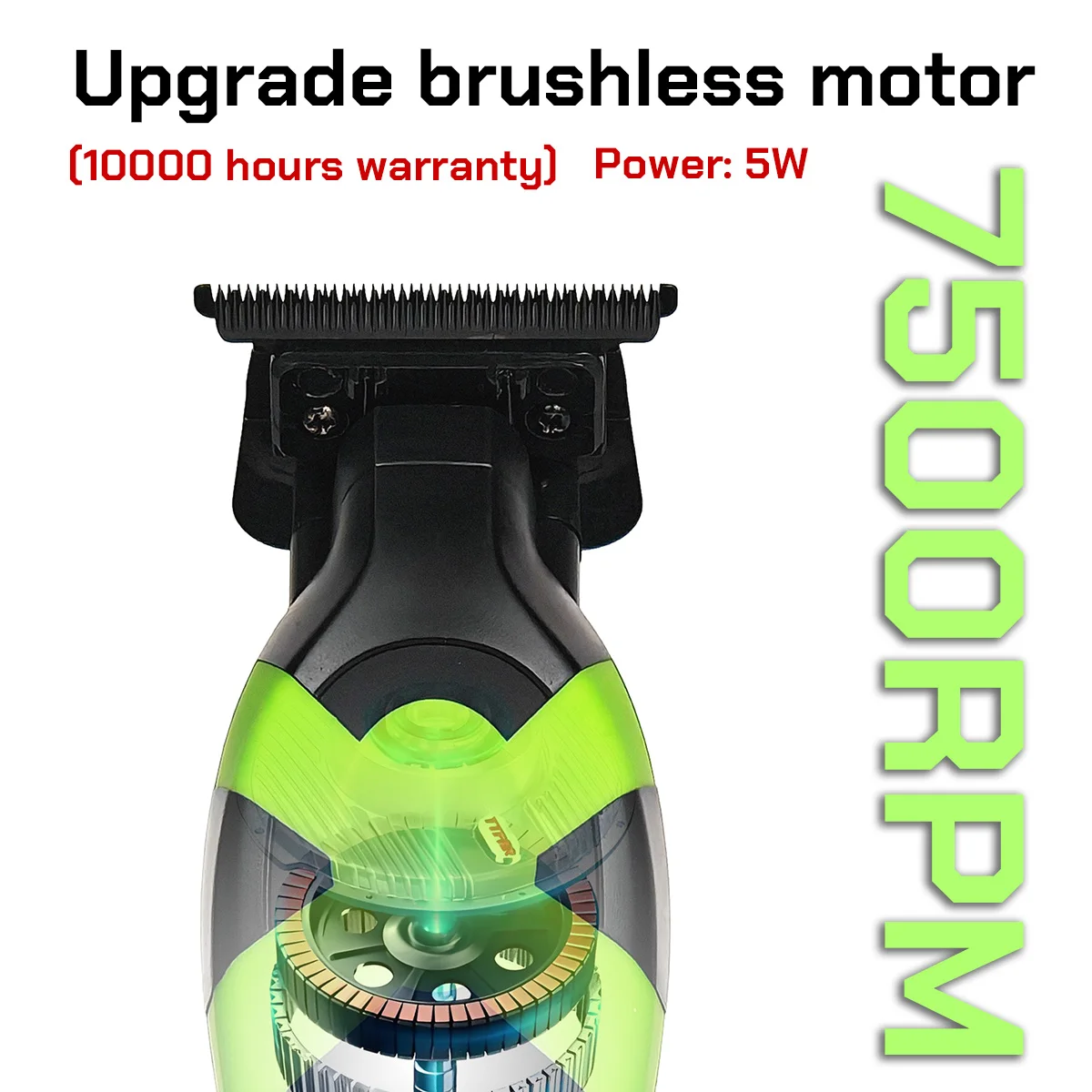 BRDCLIP المقص M10CT 999 فرش السيارات المهنية ماكينة حلاقة الشعر المتقلب مجموعة DLC شفرة الحلاق آلة قطع الشعر مع قاعدة