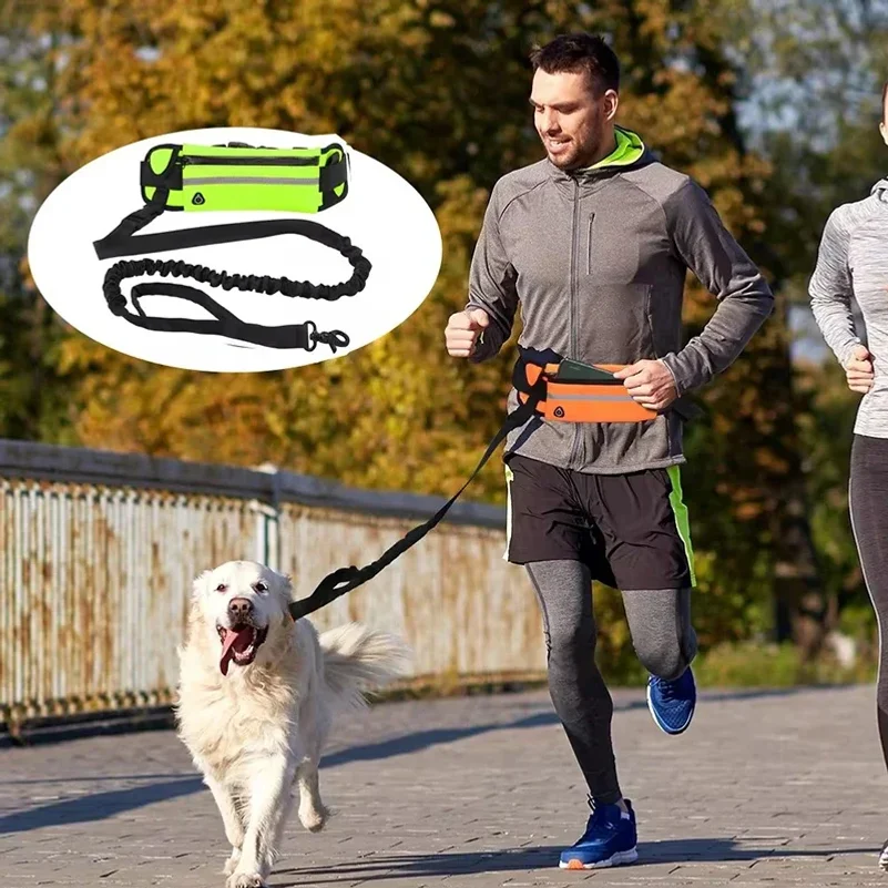 Correa para Perro Manos Libres - Hands Free Dog Running Leash Waist Belt reseña y precio