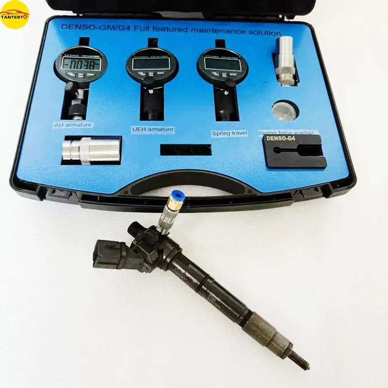 

For Denso GM CRIN PIEZO Injector Clamp Armature Residual Air Gap Valve Chamber Solenoid Spring Travel Measuring Repair Tools