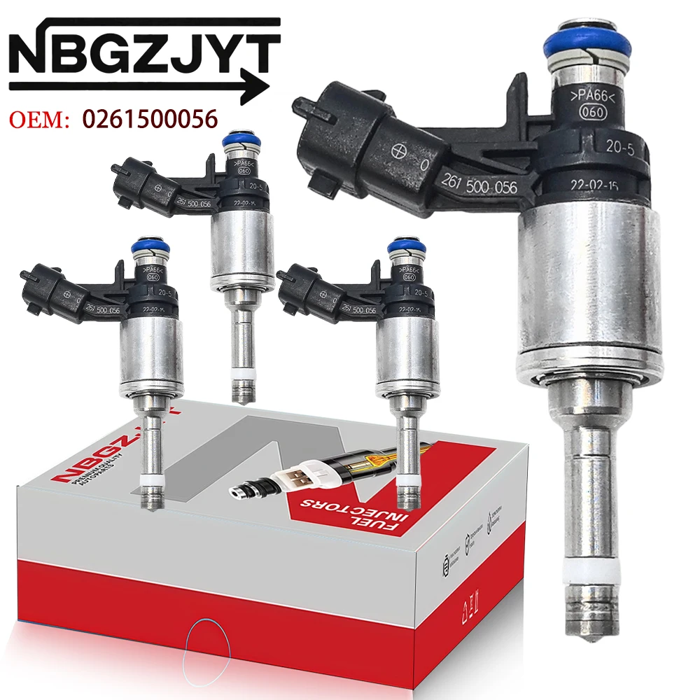 4/6PCS 0261500056 12632255 NUEVOS inyectores de combustible para Chevrolet Traverse/GMC Acadia 3.6L V6 2009-2011 12638530 12669384