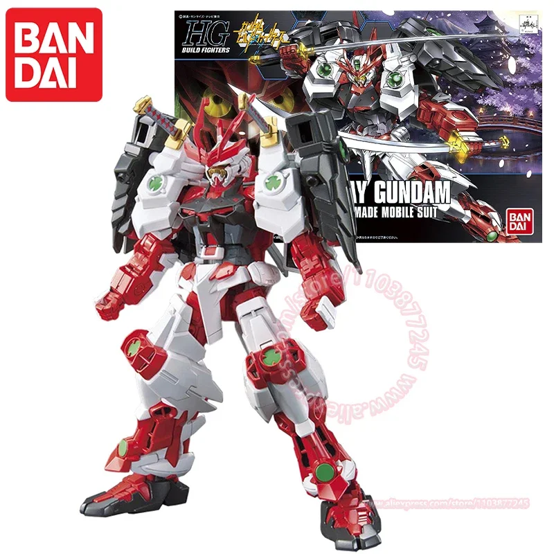 BANDAI HGBF 1/144 SENGOKU ASTRAY GUNDAM Mobile Suit Assembled Model Movable Figure Peripheral Toys Ornaments Decoration Present