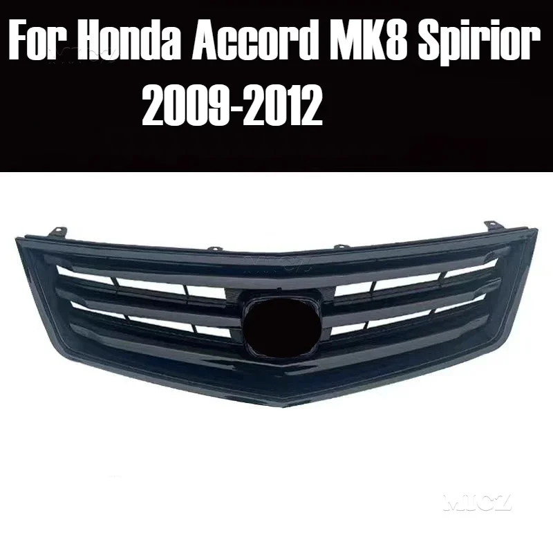 

Car Styling For Honda Accord MK8 Spirior 2009-2012 1Pcs Perfect Match Front Grills Racing Grills Replacement