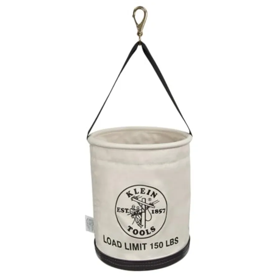 

Ведро для инструментов 5109SLR Canvas Bucket, универсальное, с пластиковым дном и дренажными отверстиями, грузоподъемность до 150 фунтов.