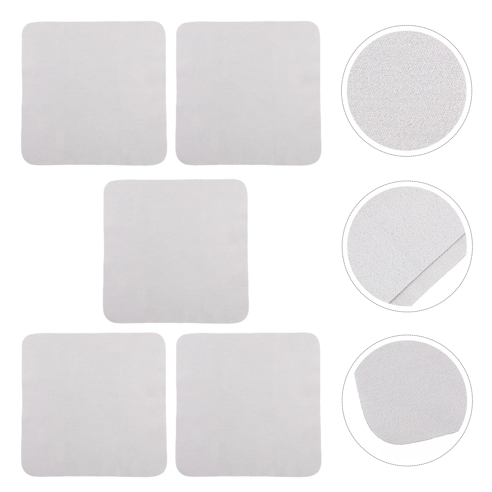 5 قطعة قماش تنظيف النظارات مناديل مرنة مضادة للضباب لشاشات العدسات الهواتف متعددة الوظائف عدسة القماش مناديل النظارات