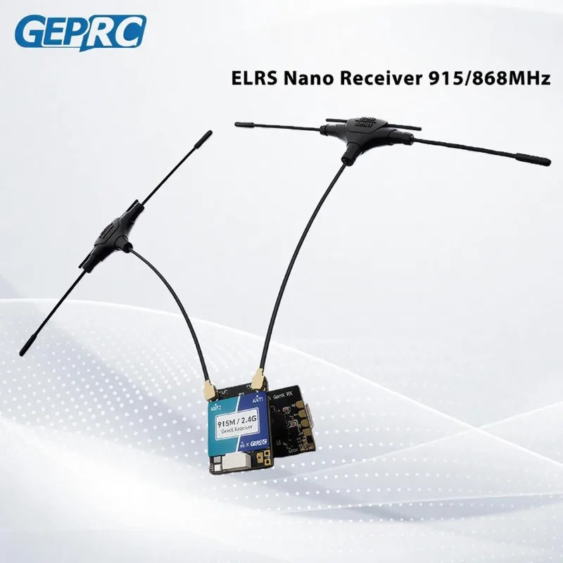 

GEPRC ELRS 915M/2.4G Gemini Xrossband Receiver TX Module Dual-RF Chip 1000Hz DIY FPV Quadcopter Longrange Freestyle Drone Parts