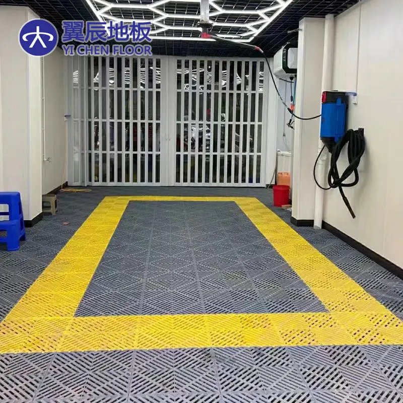 

Interlocking Drainage Slip Resistant Pp, New Model, Garage, Workshop, Warehouse, Floor Tiles, Car Wash