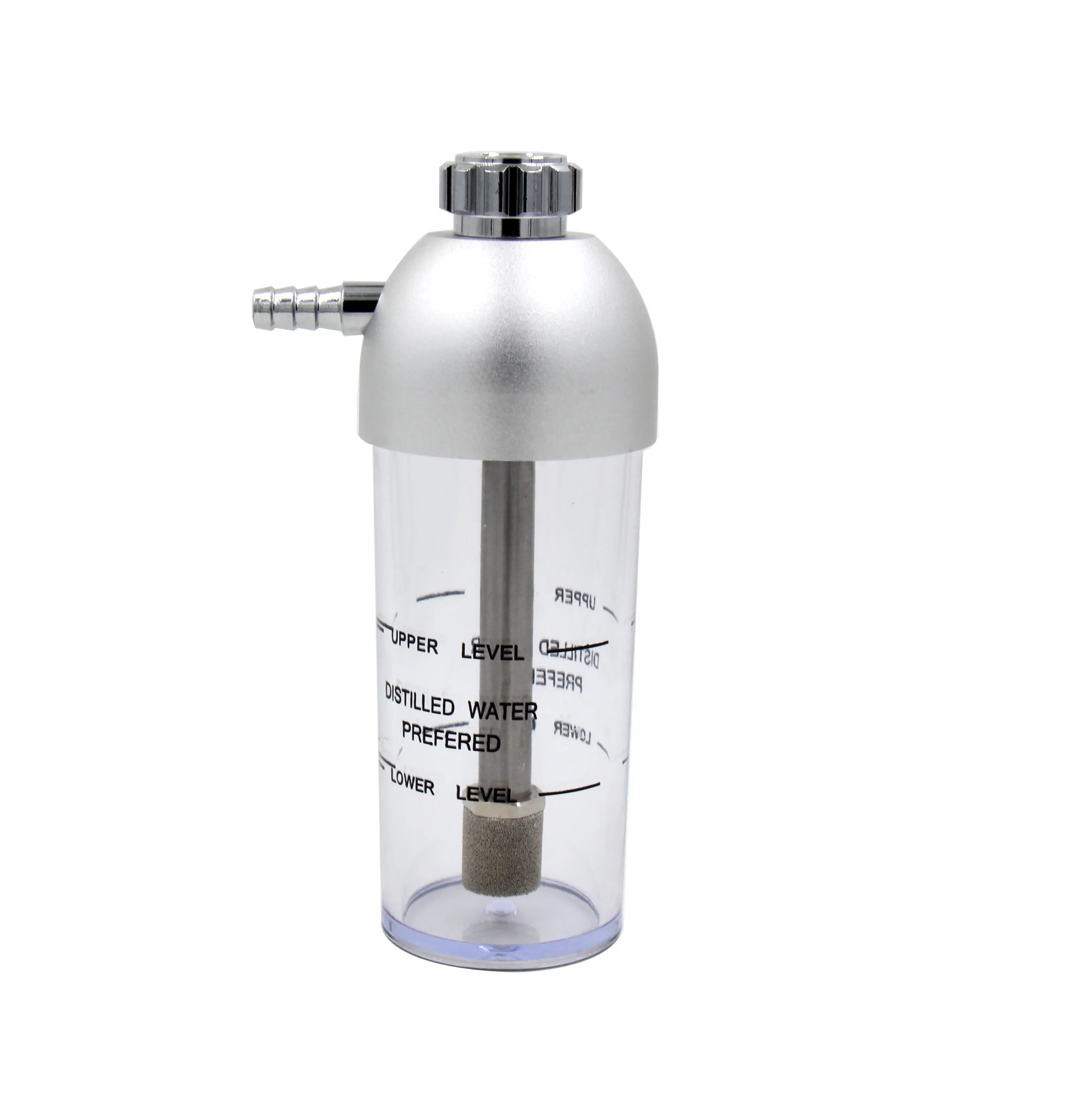 Medical Oxygen Regulator Oxygen Concentrator Aluminium Bubble Humidifier Bottle