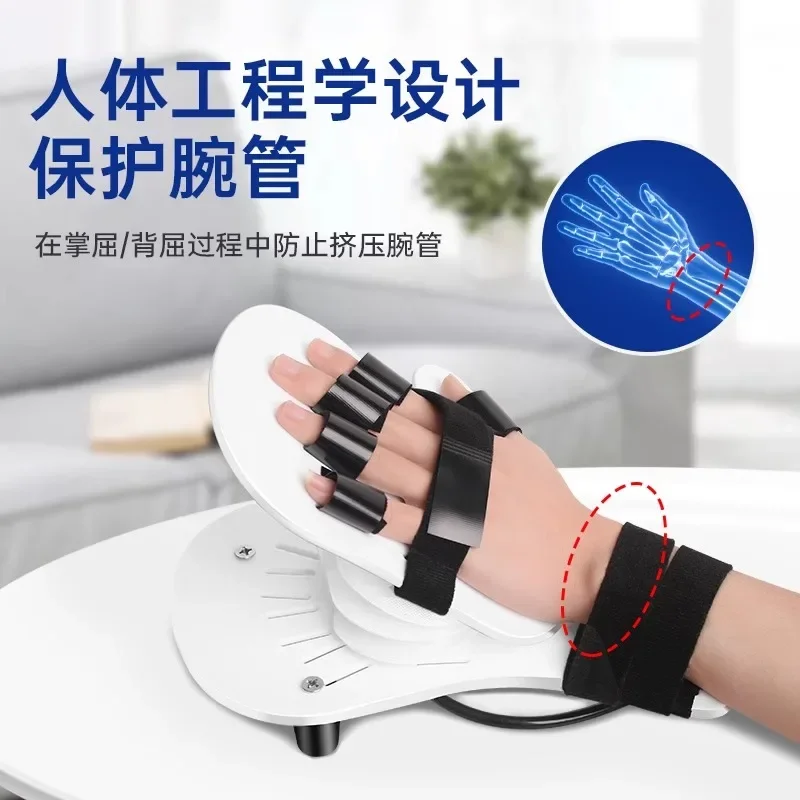 Wrist joint rehabilitation training equipment for hand and finger function recovery, flexion and extension