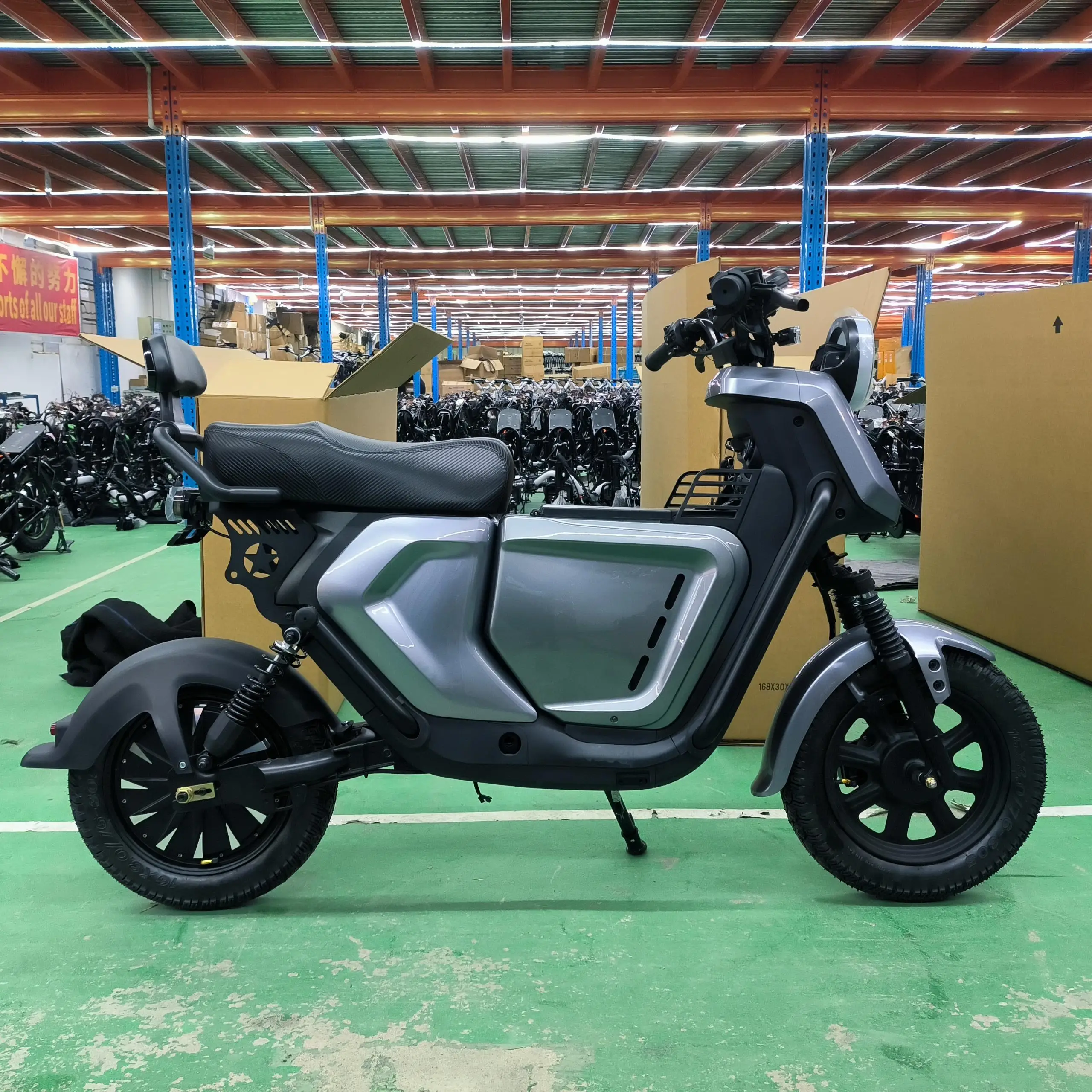 

Luyuan Factory Deliver High Speed Electric Motorcycles Scooter 48v 60v 16inch Long Range Electric City Bike 1000W