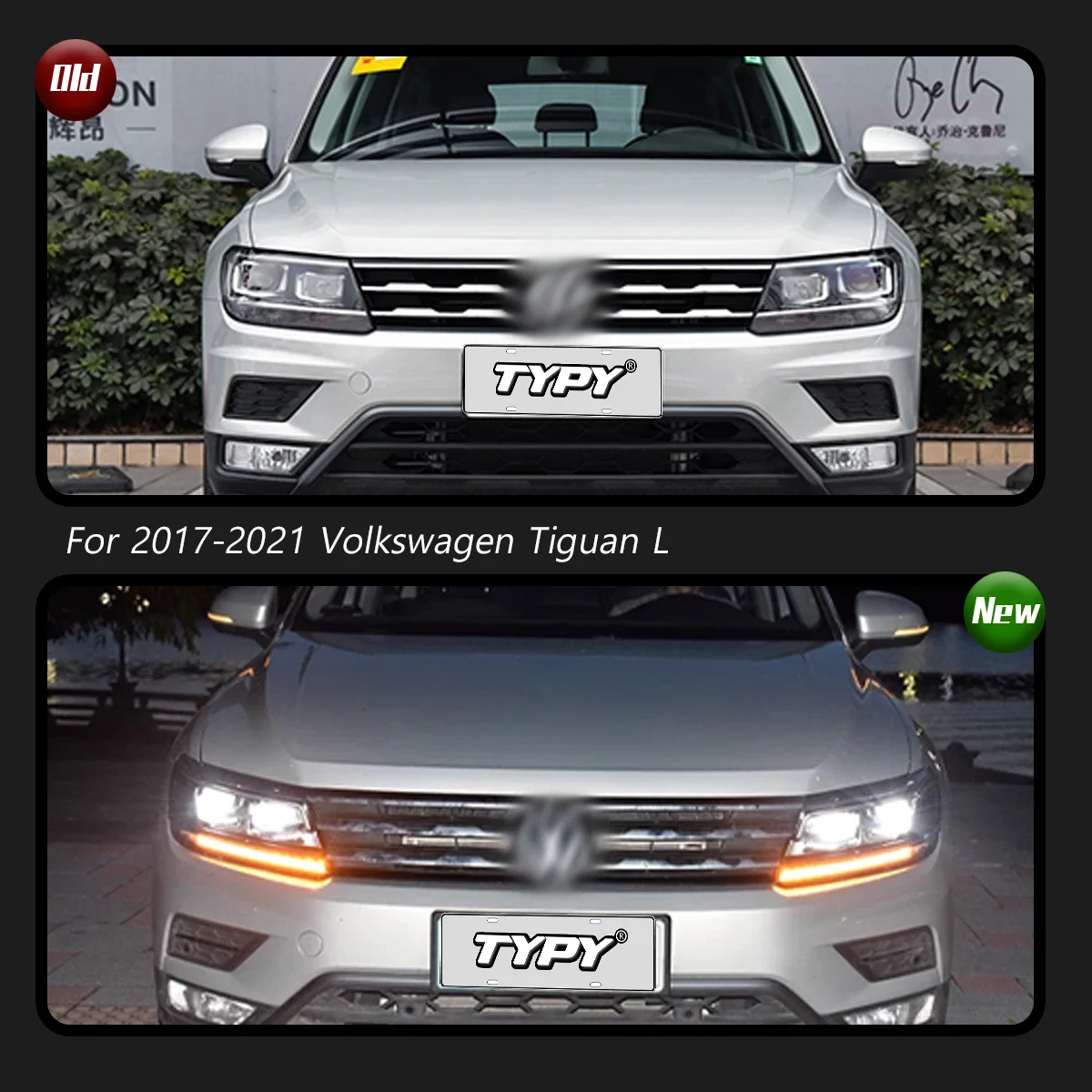 

TYPY Car Lights For VW Tiguan Headlight 2017-2021 LED Projetor head Lamp Daytime Running Light Automotive Accessories