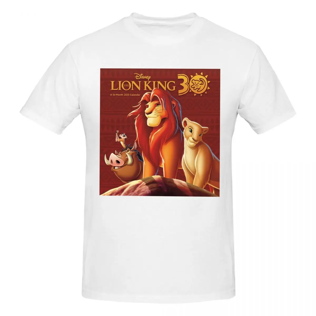 

The Lion King (18) T-Shirt for Men Cotton Oversized T Shirts Men's Tees Short Round Neck Summer Clothes Tops S-6XL