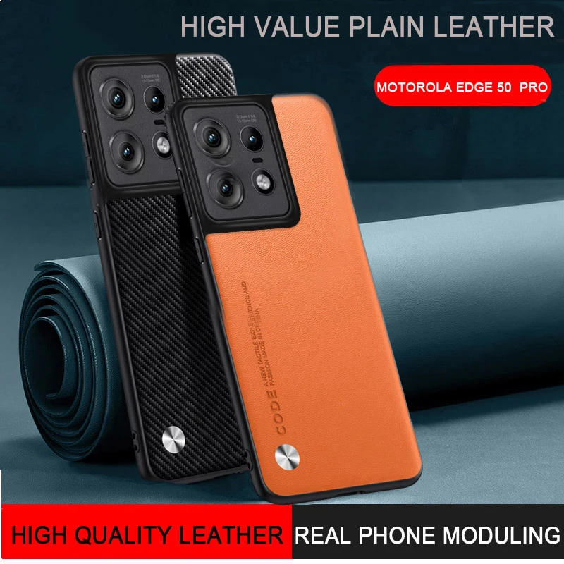 حافظة جلدية عادية لهاتف موتورولا إيدج 50 برو بإطار ناعم كاميرا موتورولا إيدج 40 40 نيو/إيدج 50 الترا/إيدج 60 60 ستايلس #2