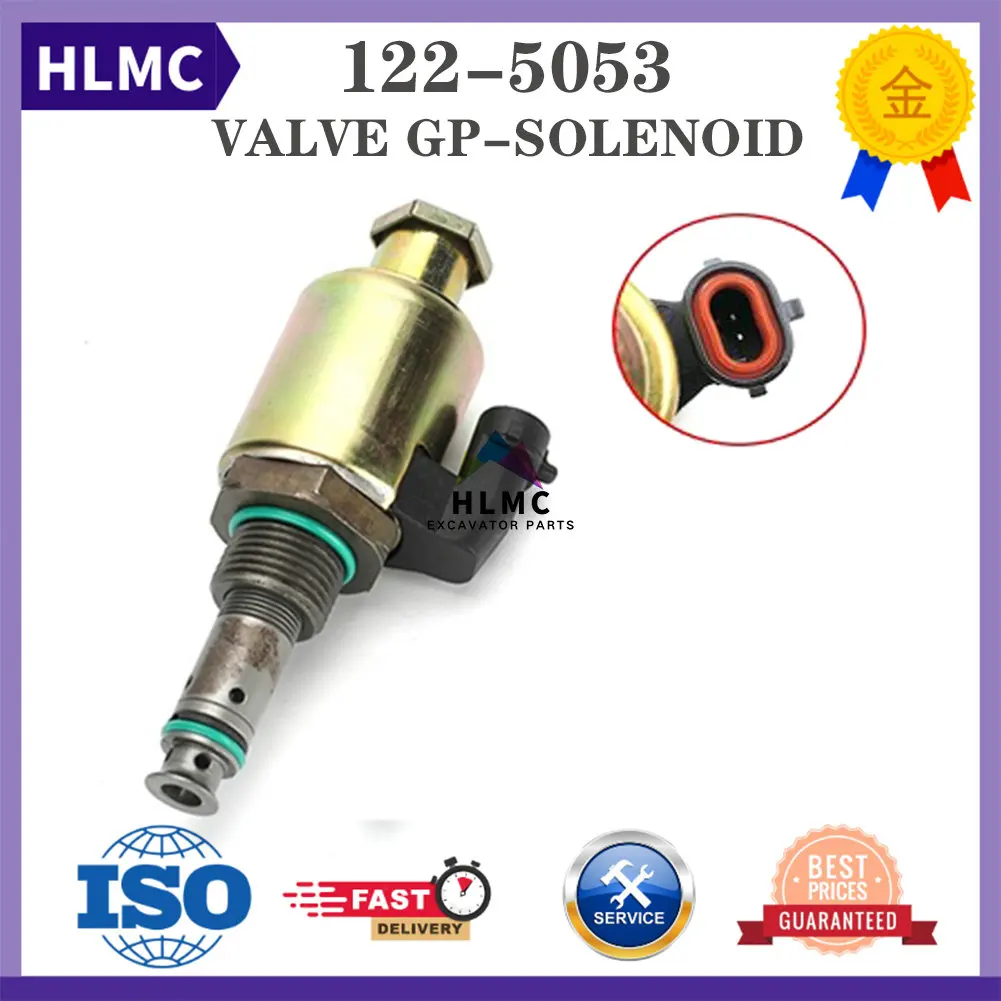 

E325C E322C Engine Diesel Excavator Hydraulic Pump Solenoid Valve 122-5053 Oil Pump Solenoid Valve 1225053