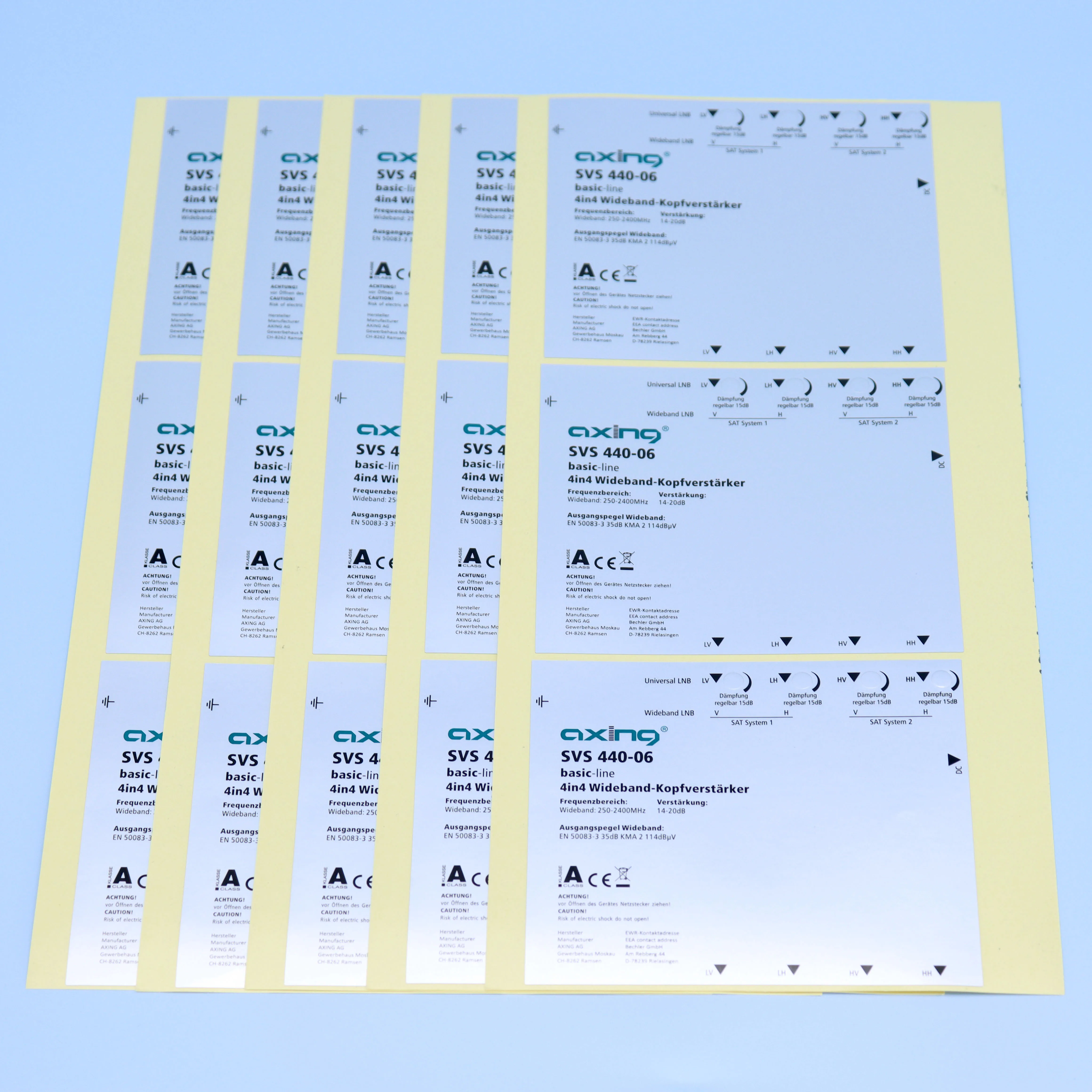 100-500pcs adesivi personalizzati argento opaco etichette impermeabili per prodotti in vinile nome Logo carta PVC trasparente sigillo alimentare
