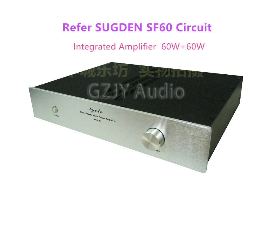 

Refer To The SUGDEN SF60 Circuit, High-power Integrated Amplifier 60W+60W